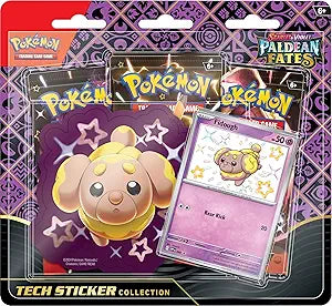 Pokémon TCG Scarlet & Violet Paldean Fates Tech Sticker Collection Shiny Fidough