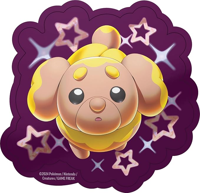 Pokémon TCG Scarlet & Violet Paldean Fates Tech Sticker Collection Shiny Fidough