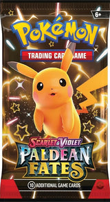 Pokémon TCG Scarlet & Violet Paldean Fates Tech Sticker Collection Shiny Fidough