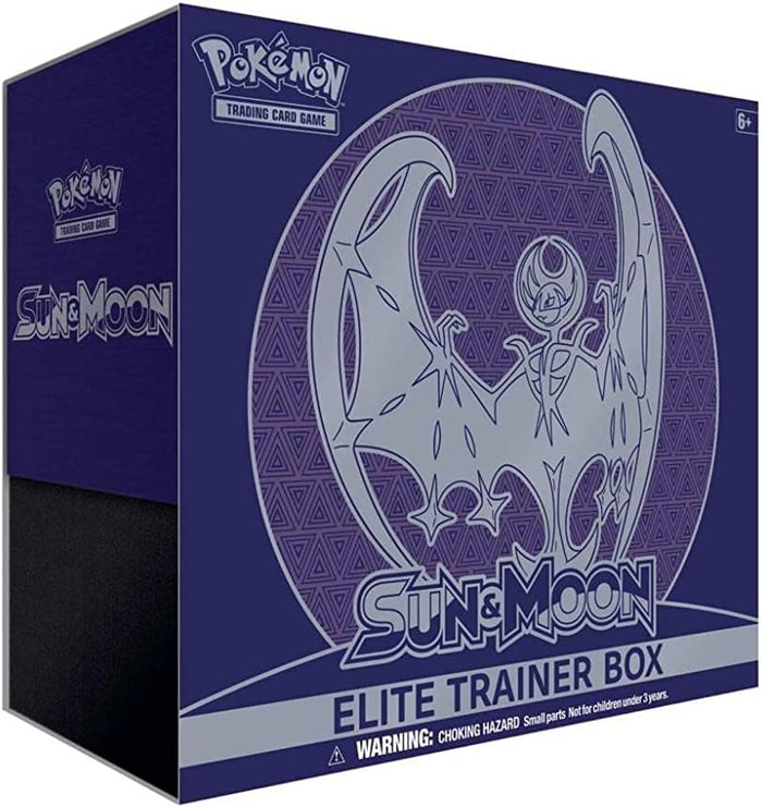 Pokémon Sun & Moon Base Set ETB Elite Trainer Box (Lunala)