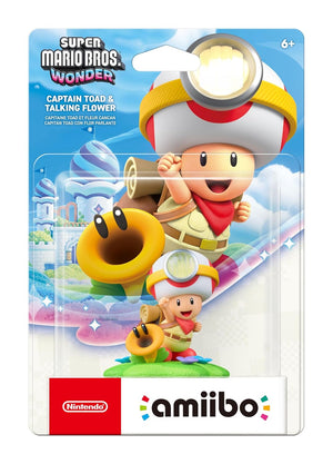Amiibo - Captain Toad & Talking Flower - Super Mario Bros.™ Wonder Series