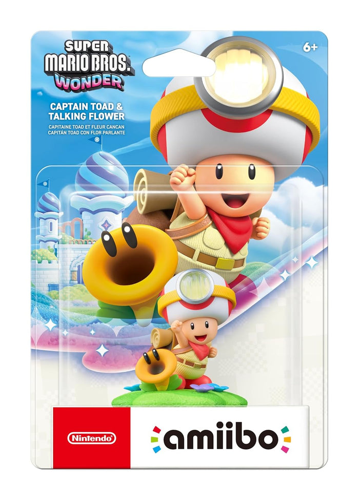 Amiibo - Captain Toad & Talking Flower - Super Mario Bros.™ Wonder Series