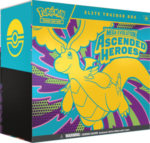 Pokémon TCG: Mega Evolution—Ascended Heroes ETB Elite Trainer Box