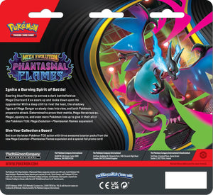 Pokémon TCG: Mega Evolution—Phantasmal Flames Triple Pack Weavile (1 Foil Promo Card & 3 Booster Packs)