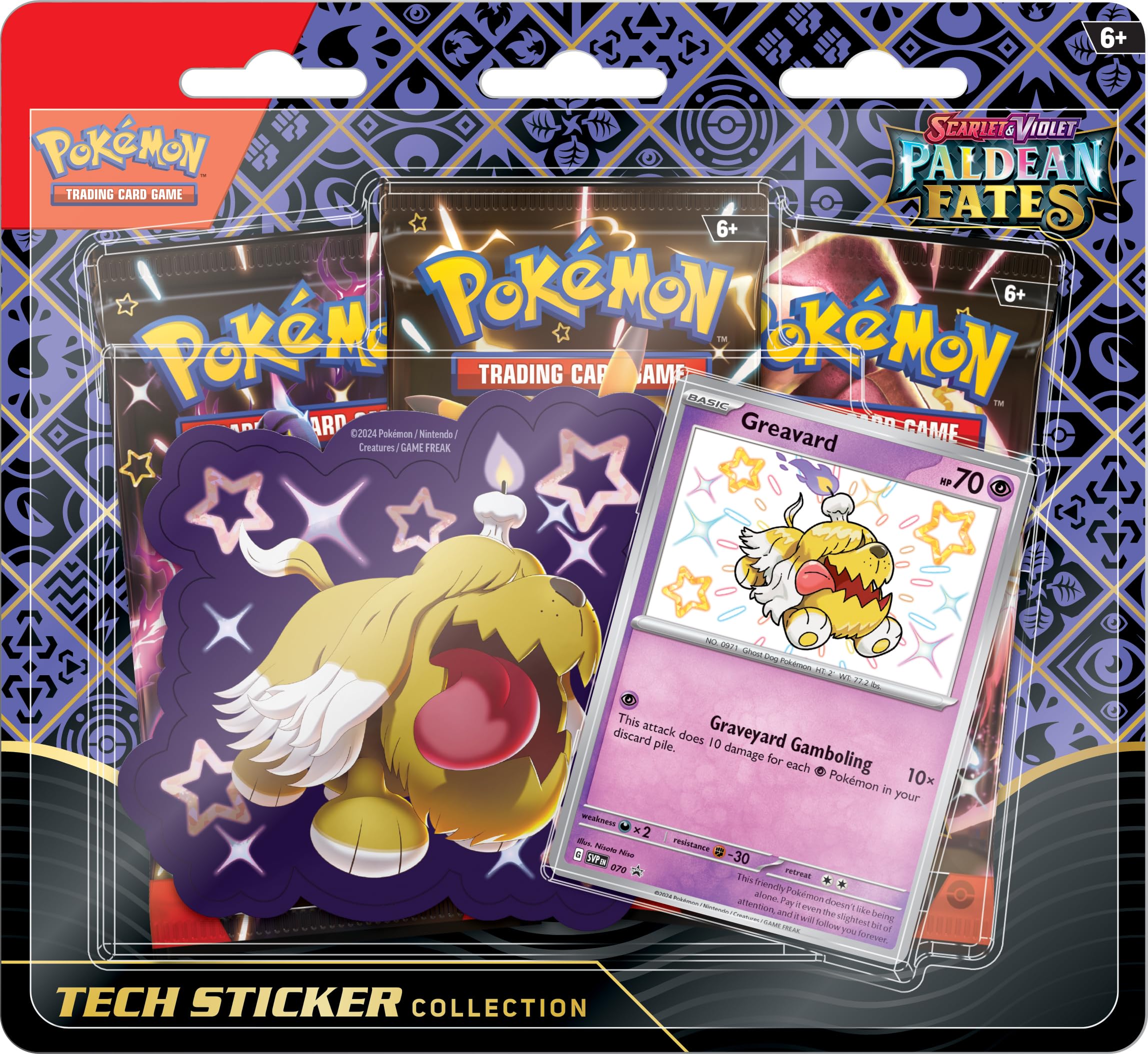 Paldean Fates Tech Sticker