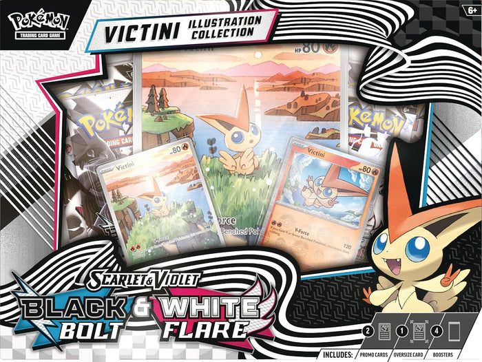 Pokémon TCG Scarlet & Violet Victini Illustration Collection Box
