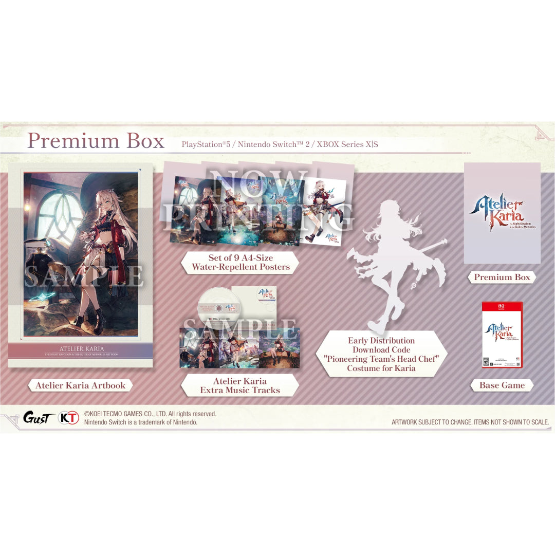 Atelier Karia: The Night Kingdom & the Guide of Memories Premium Box