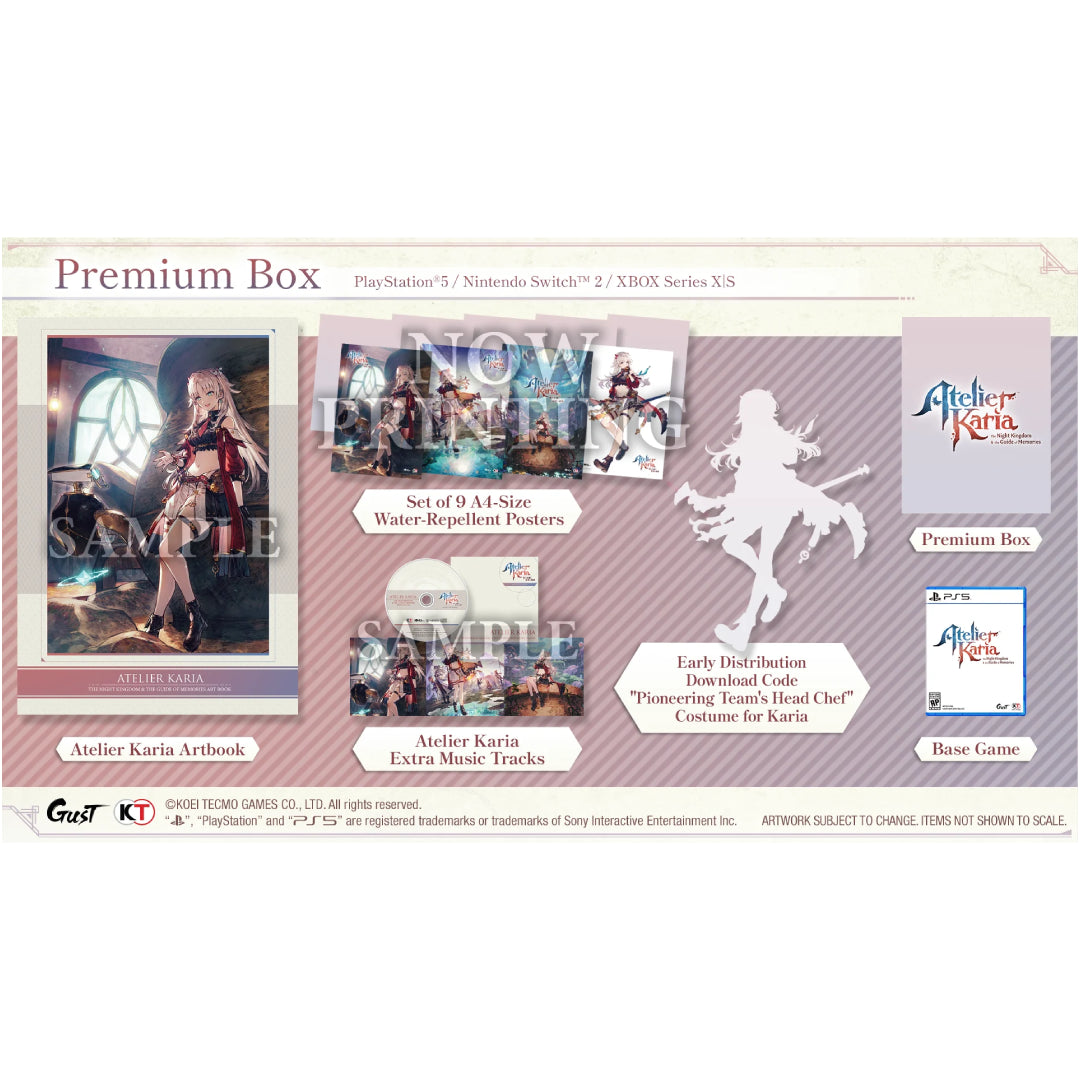 Atelier Karia: The Night Kingdom & the Guide of Memories Premium Box