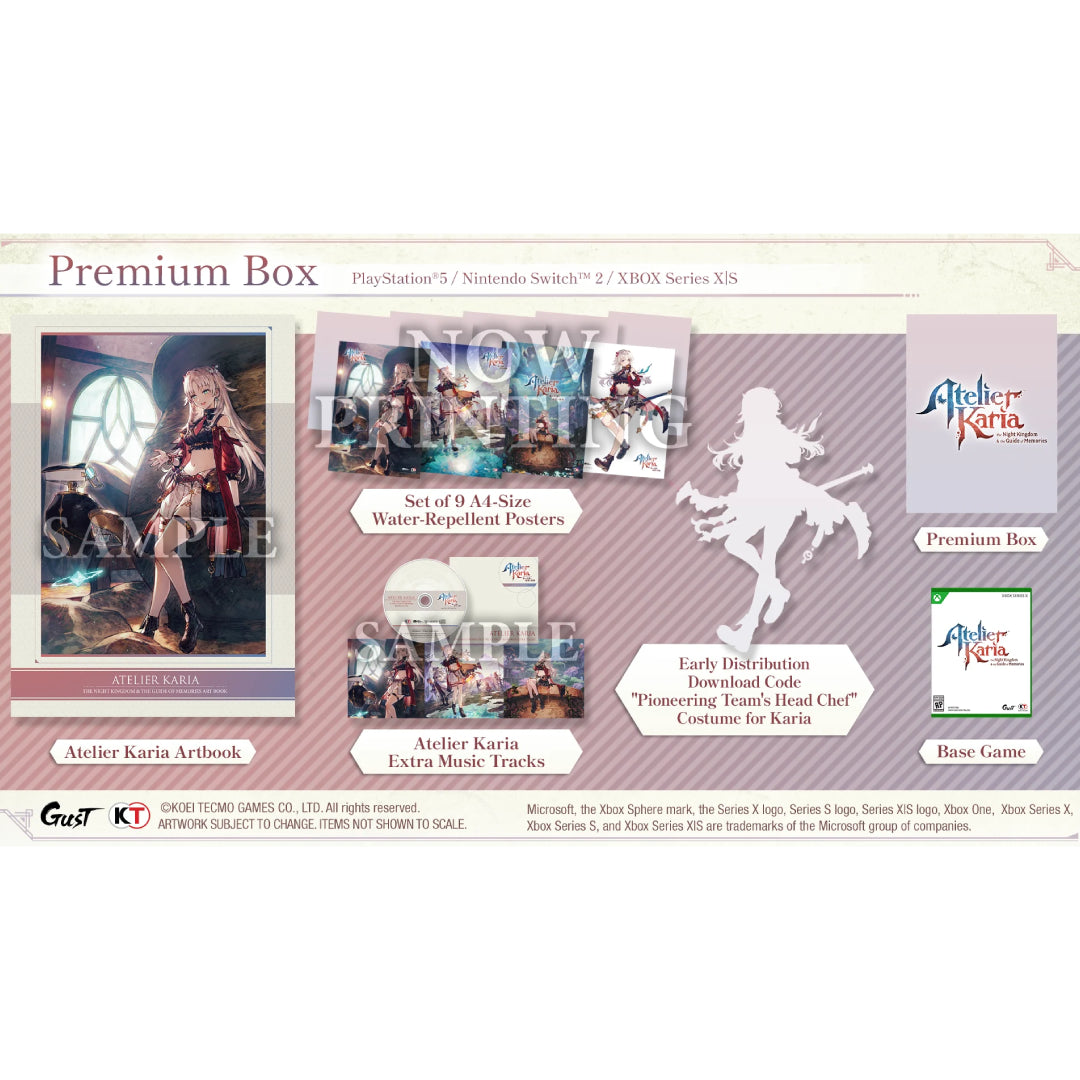 Atelier Karia: The Night Kingdom & the Guide of Memories Premium Box