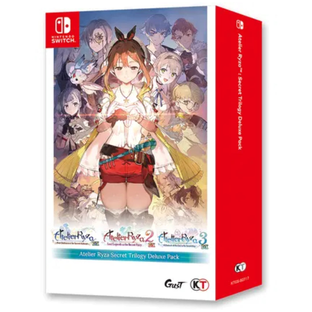 Atelier Ryza Secret Trilogy DX (Asian Import - English Cover - Multi-Language) - Switch