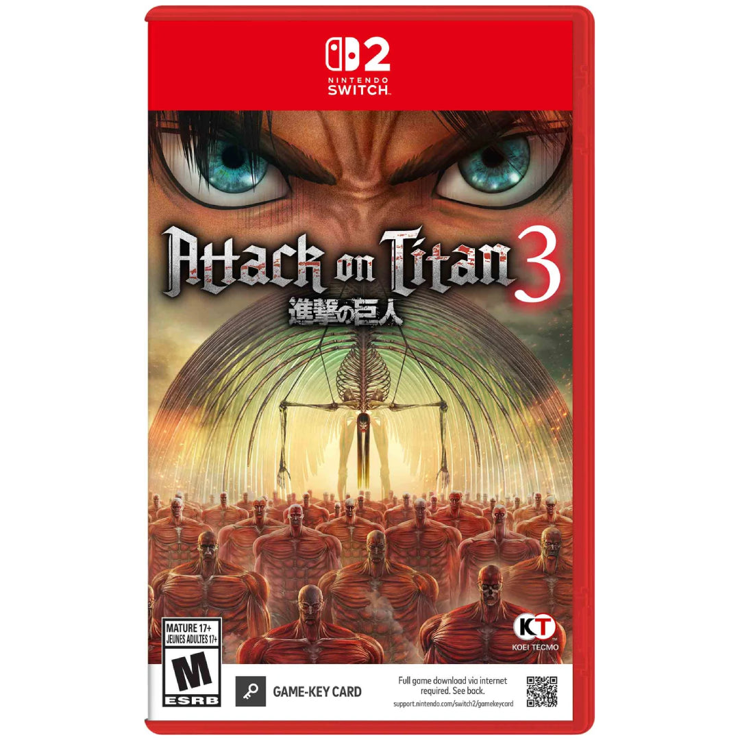 Attack on Titan 3 [Game-Key Card] - Switch 2