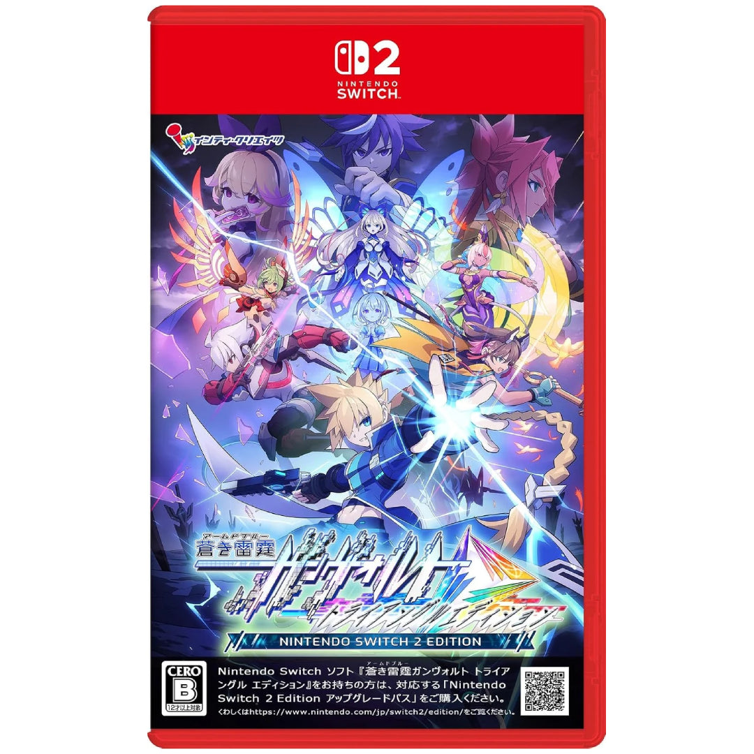 Azure Striker Gunvolt Trilogy Enhanced - Nintendo Switch 2 Edition (JPN Import - Multi-Language) - Switch 2