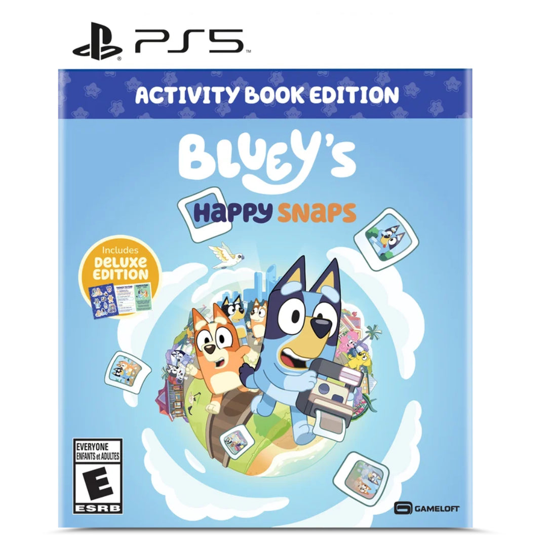 Bluey's Happy Snaps Activity Book Edition - PS5