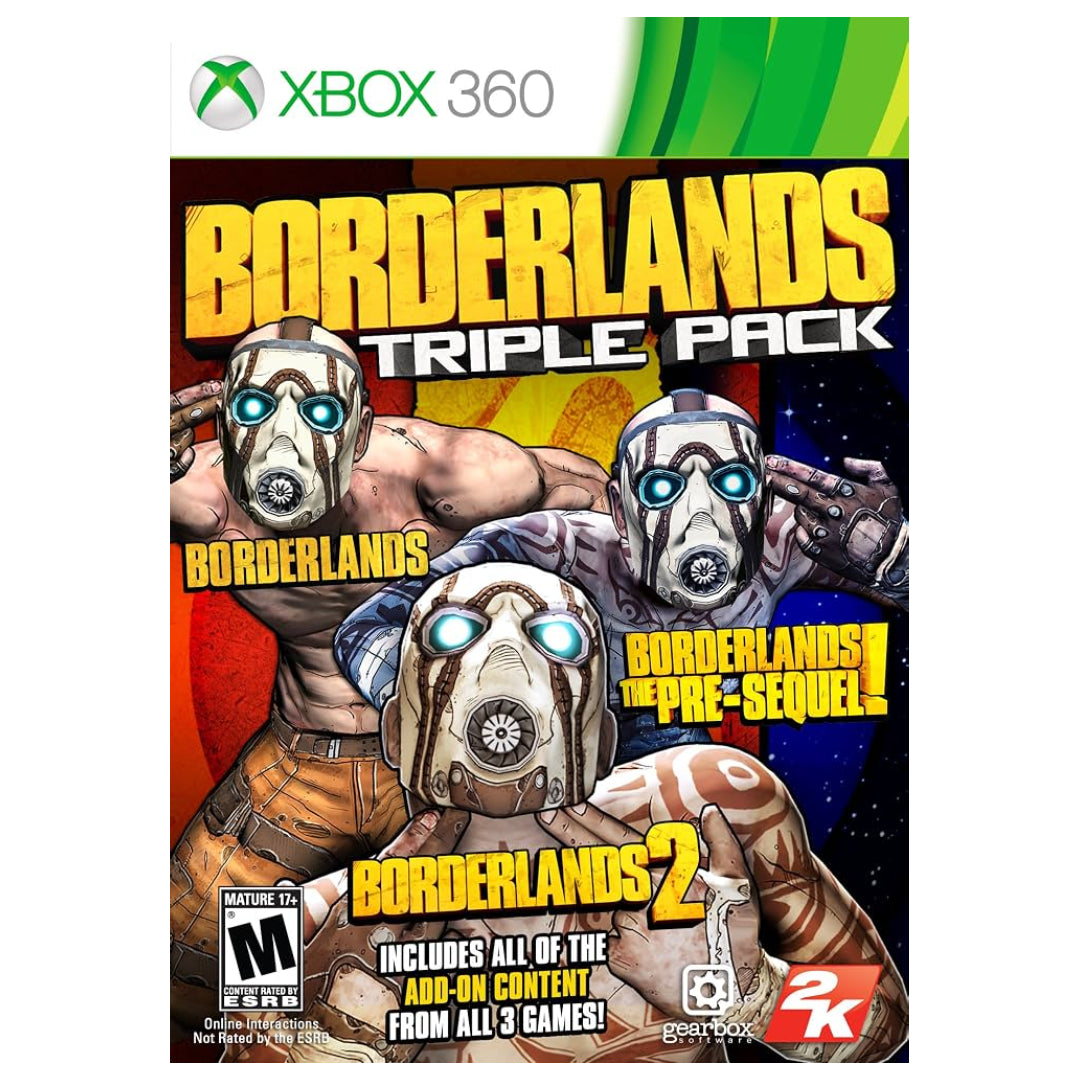 Borderlands Triple Pack - Xbox 360