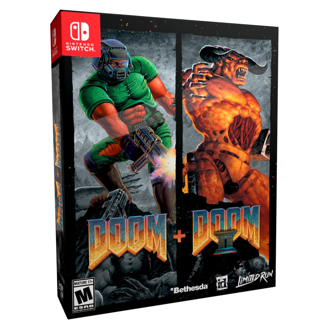 DOOM + DOOM II BIG BOX EDITION [Limited Run Games #283] - Switch