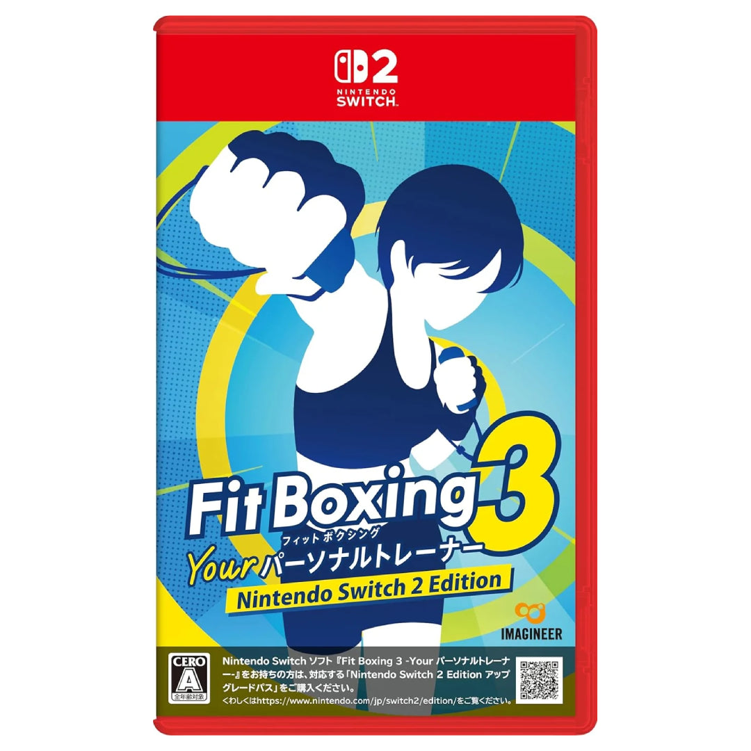 Fitness Boxing 3: Your Personal Trainer Nintendo Switch 2 Edition (JPN Import - Multi-Language) - Switch 2