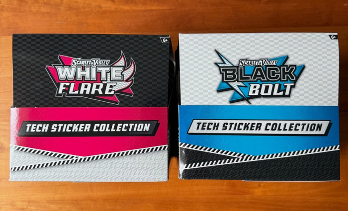 Black & WhiteTech Sticker Case (each case has 12 units)