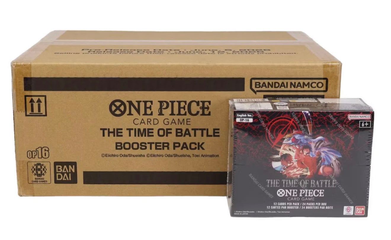 OP16 One Piece The Time of Battle Booster Box