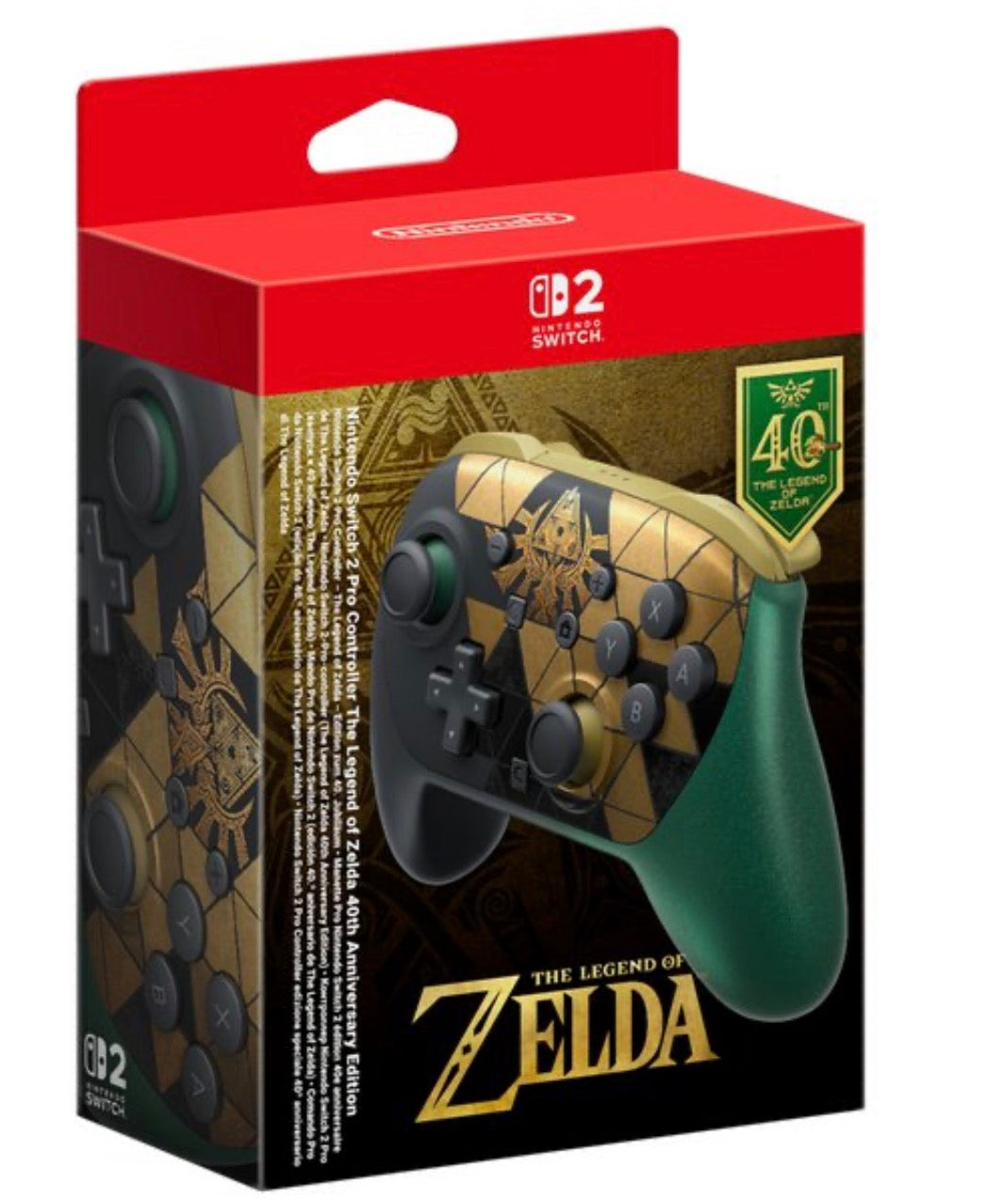 The Legend of Zelda – 40th Anniversary Edition - Nintendo Switch 2 – Controller