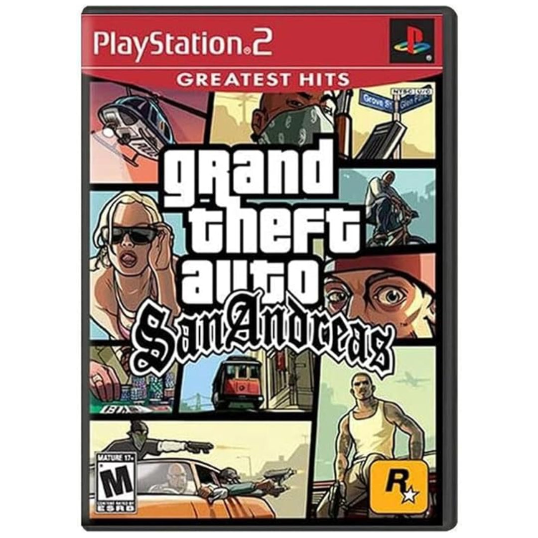 Grand Theft Auto San Andreas Greatest Hits - PS2