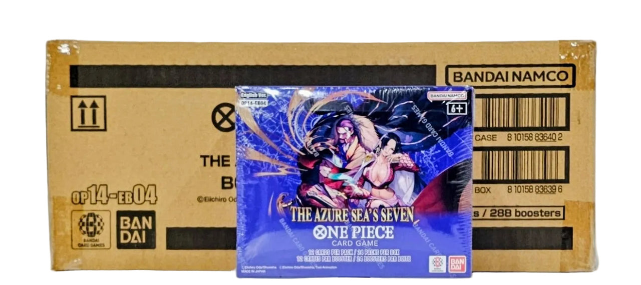 One Piece TCG: The Azure Sea's Seven (OP 14) Booster Box (24 Packs)
