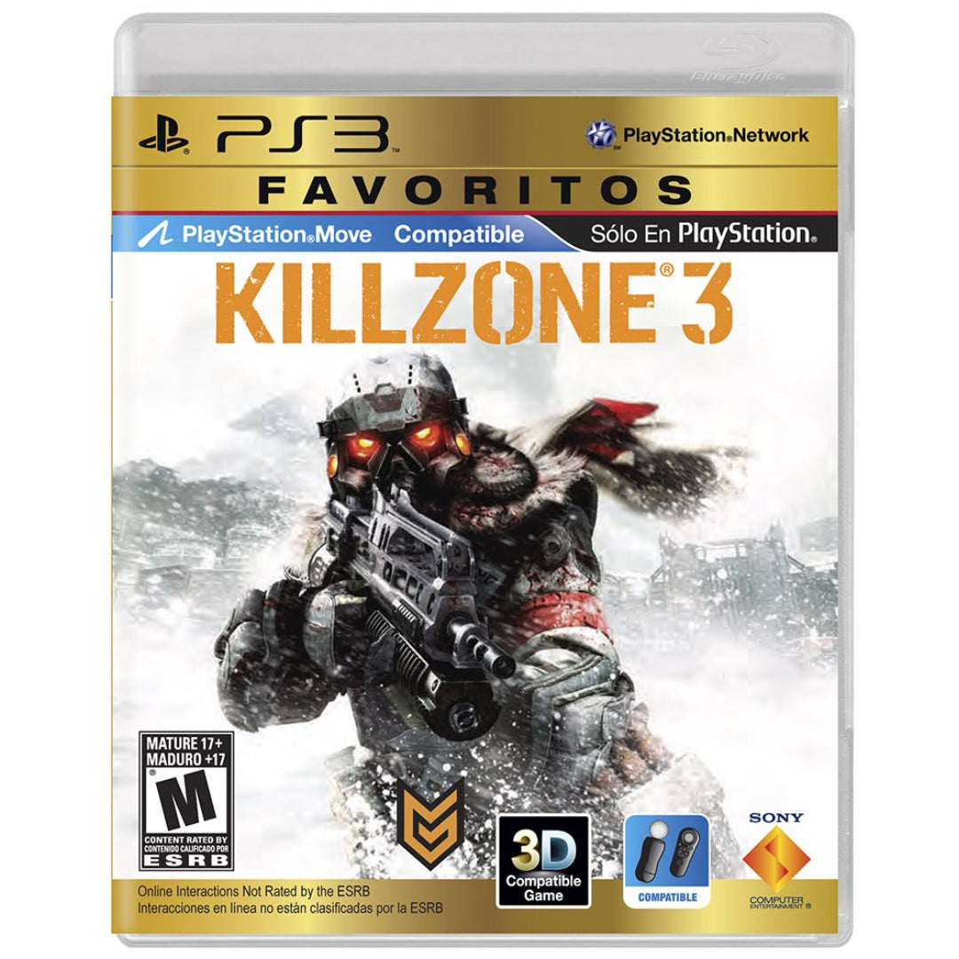 Killzone 3 Favoritos - PS3