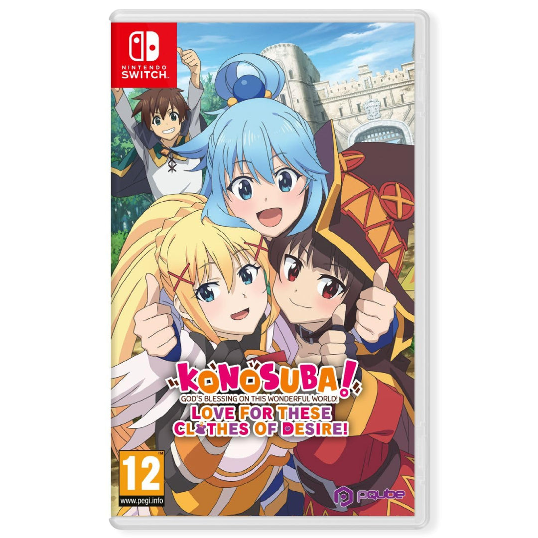 KonoSuba Gods Blessing on this Wonderful World Love For These Clothes Of Desire - Switch
