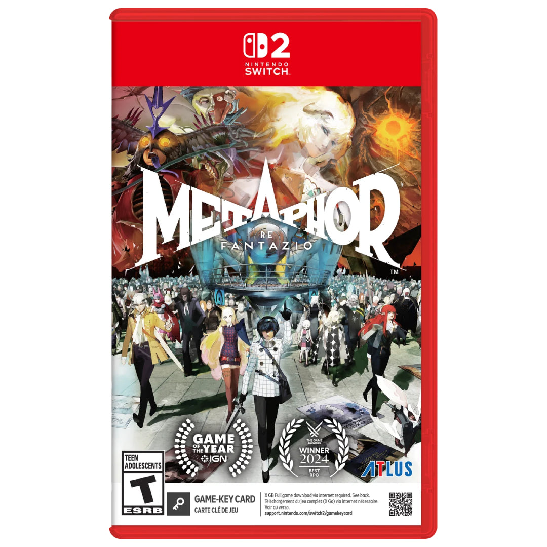 Metaphor: ReFantazio [Game-Key Card] - Switch 2