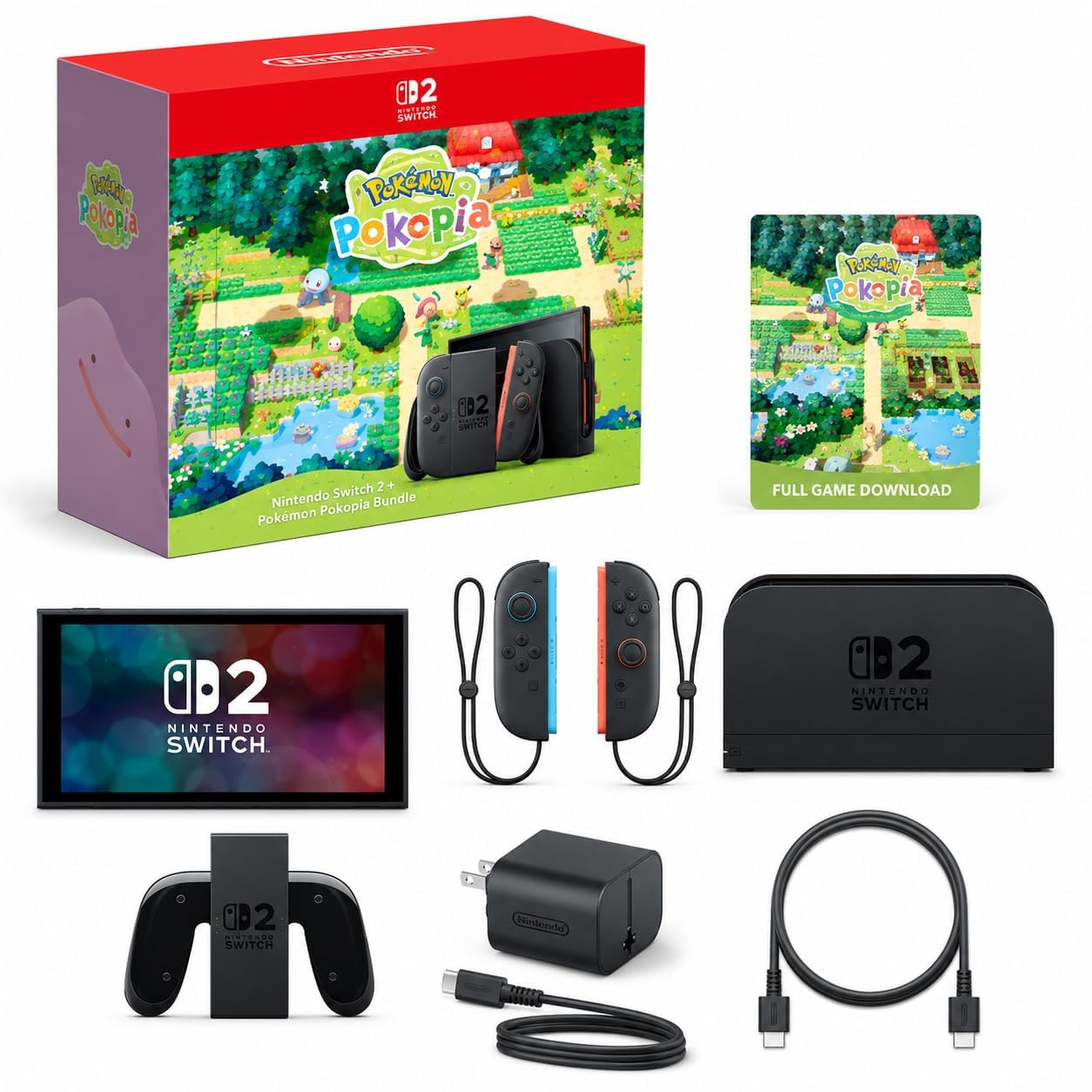 Nintendo Switch 2 Console Pokemon Pokopia Edition