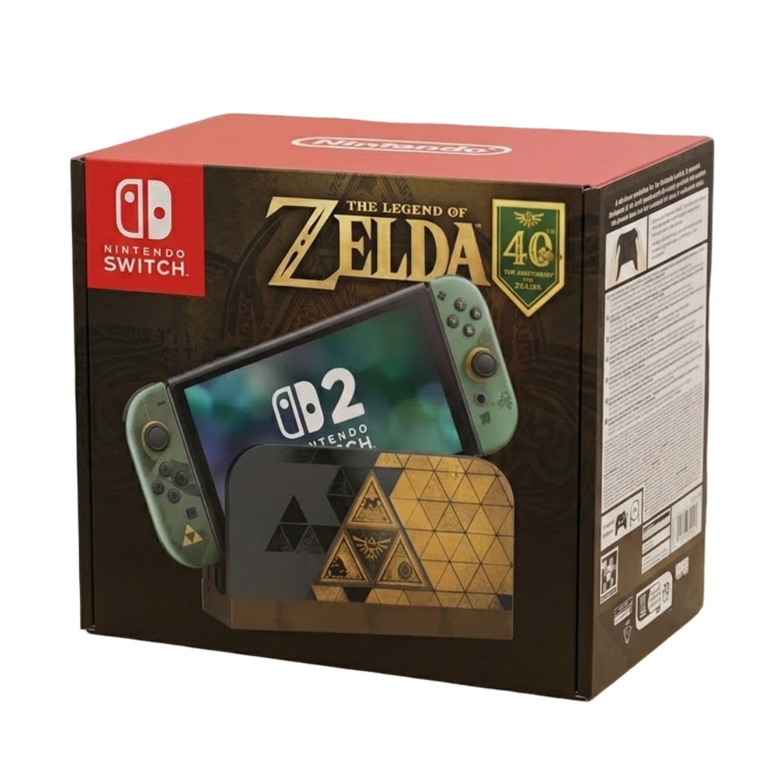 Nintendo Switch 2 – The Legend Of Zelda Ocarina Of Time Limited Edition (40th anniversary)