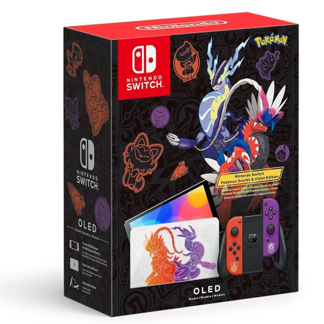 Nintendo Switch OLED – Pokémon Scarlet & Violet Edition (US)