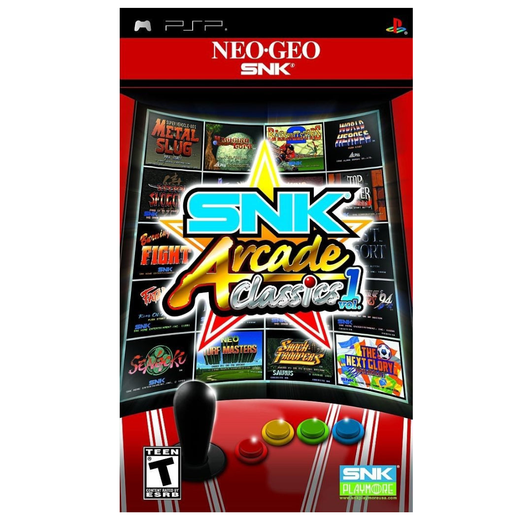 SNK Arcade Classics Vol. 1 - PSP