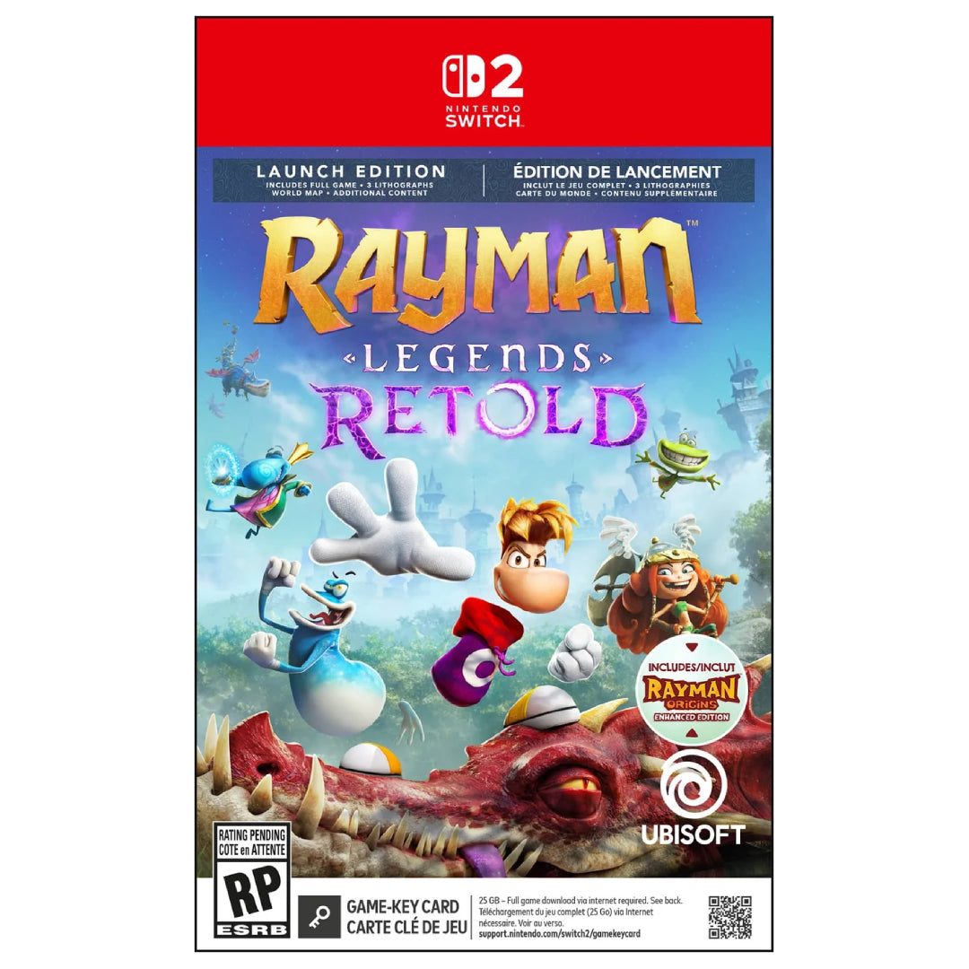 Rayman Legends Retold Launch Edition - Switch