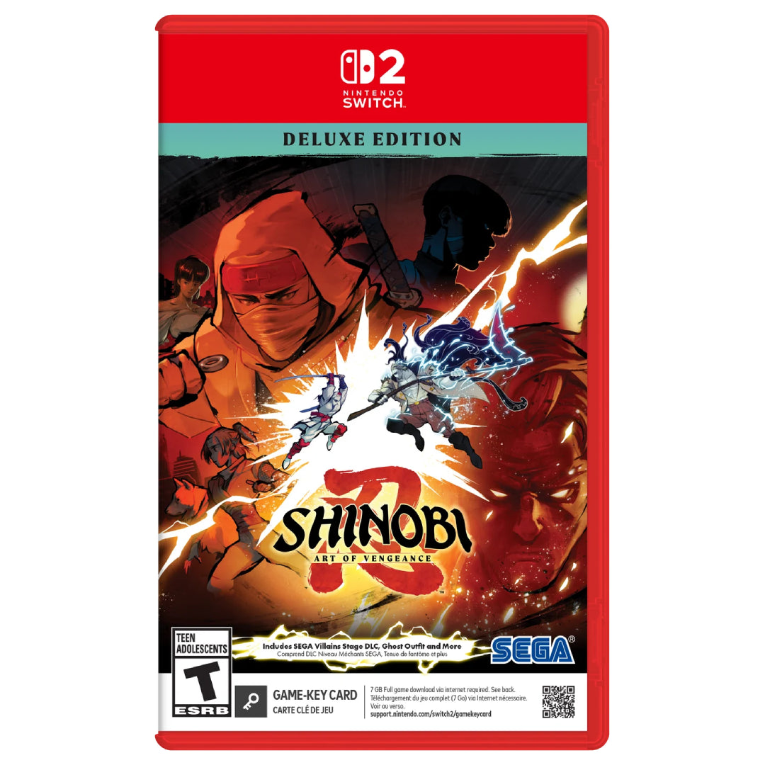 Shinobi: Art of Vengeance Deluxe Edition [Game-Key Card] - Switch 2