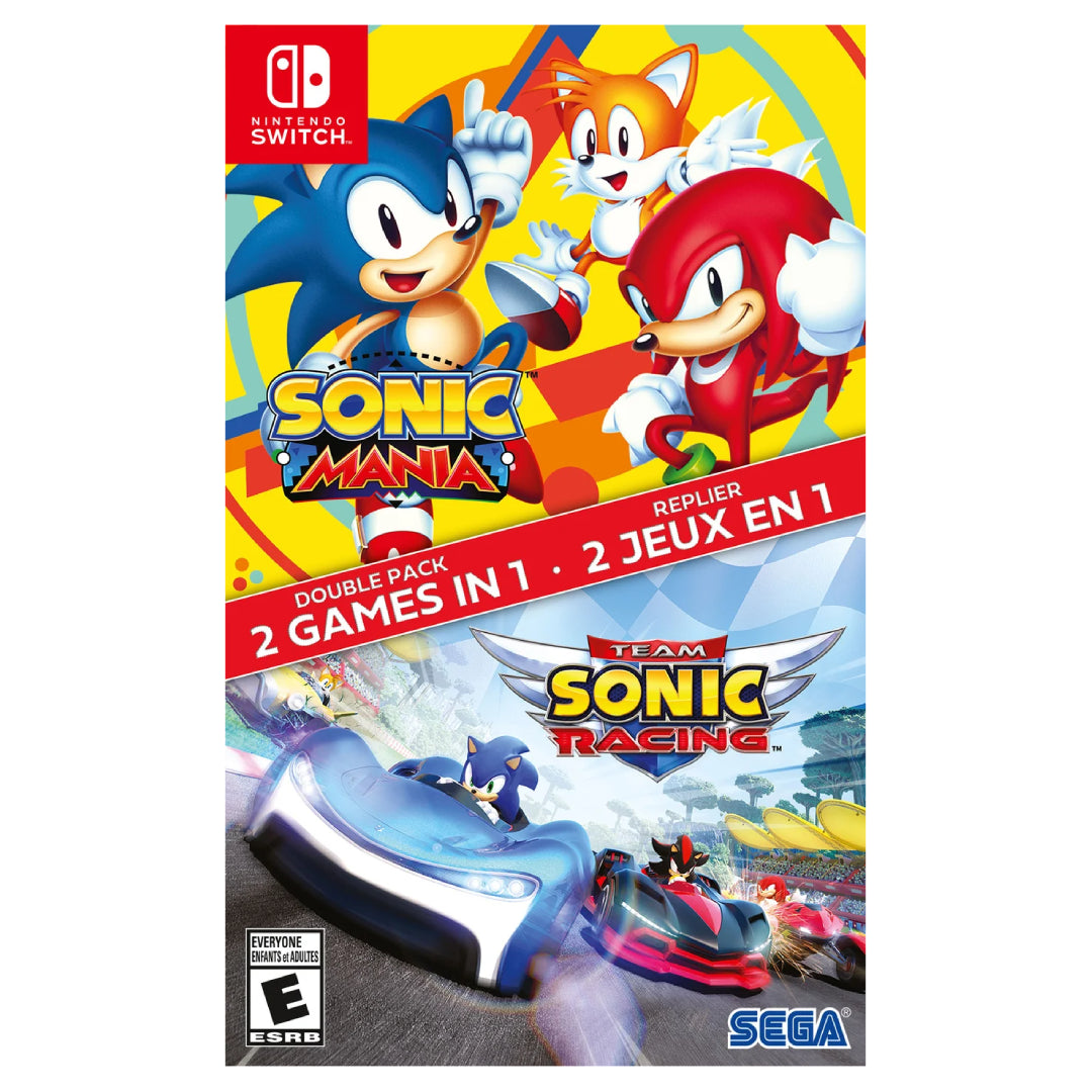 Sonic Mania + Team Sonic Racing Double Pack - Switch