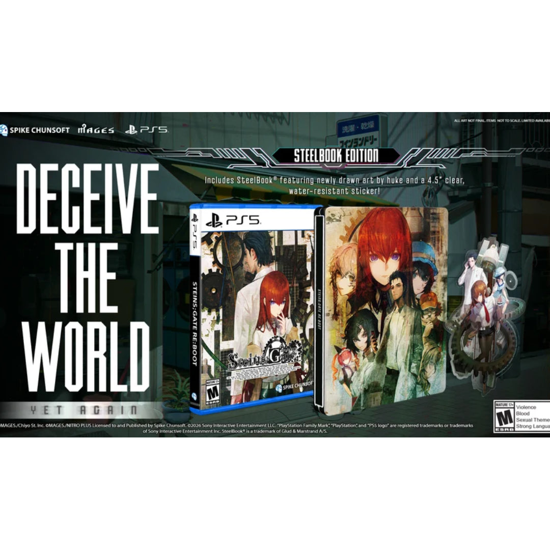 Steins;Gate Re:Boot [Steelbook Edition] - PS5