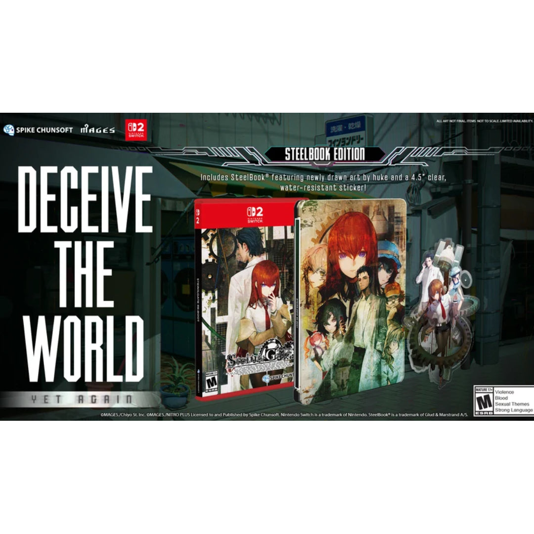 Steins;Gate Re:Boot [Steelbook Edition] - Switch 2
