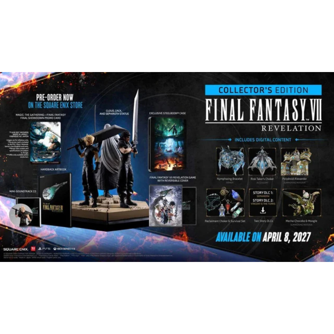 The Final Fantasy VII Revelation Collector's Edition
