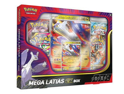 Pokémon Mega Latios EX Box with 4 Booster Packs & Promo Card