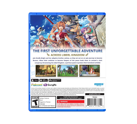Trails in the Sky 1st Chapter - PS5