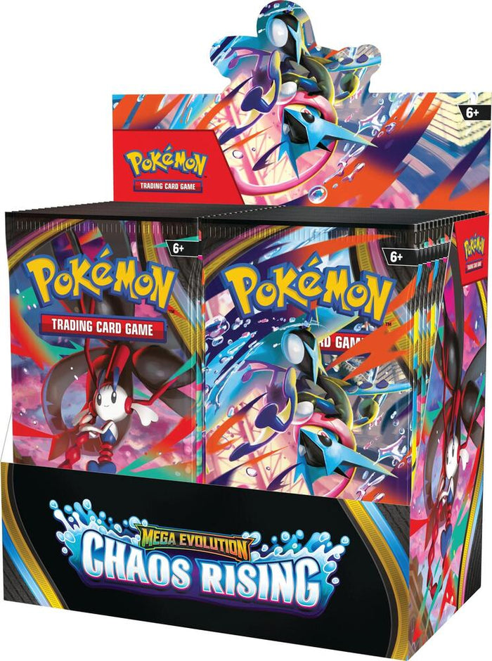 Mega Evolution—Chaos Rising Booster Display Box (Booster Box) 36 Packs
