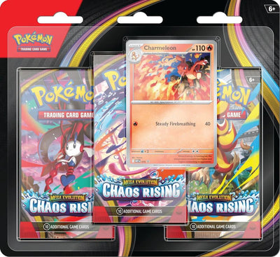 Mega Evolution-Chaos Rising 3-Pack Blister