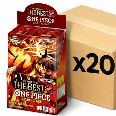 One Piece Premium THE BEST Vol.2 PRB-02 Sealed Case (Japanese)