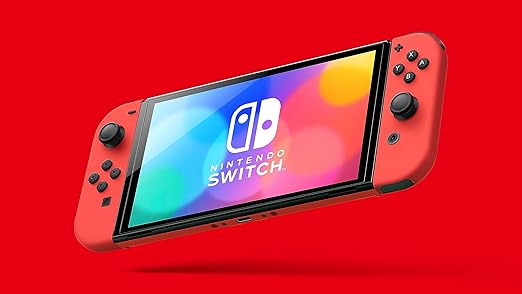 Nintendo Switch OLED – Neon Red / Blue (US)