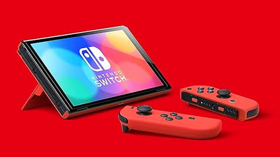 Nintendo Switch OLED – Neon Red / Blue (US)