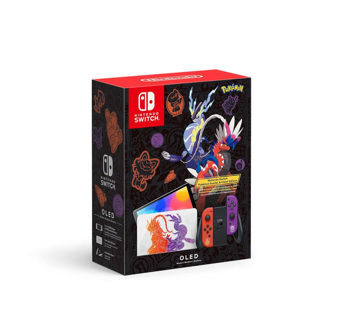 Nintendo Switch OLED – Pokémon Scarlet & Violet Edition (US)