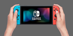 Nintendo Switch V2 – Neon Red / Blue (US)